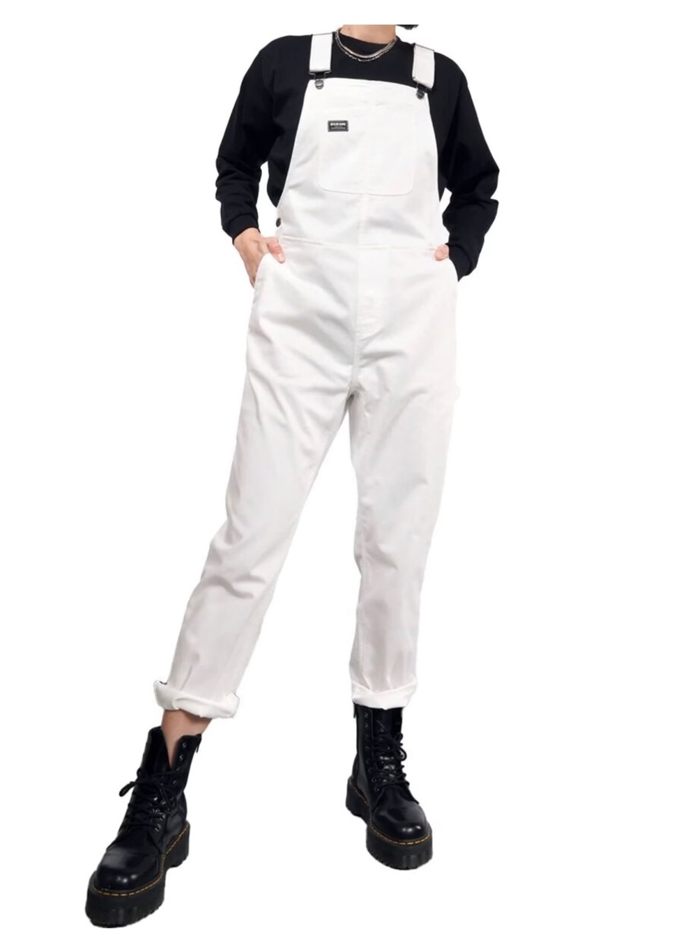 Wildfang The Essential Cream Overalls